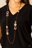 Paparazzi Necklace - Gallery Guru - Copper