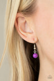 Paparazzi Necklace - STAYCATION All I Ever Wanted - Purple