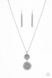 Paparazzi Necklace -  Me At The Garden Gate - Silver