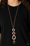 Paparazzi Necklace - Gallery Artisan - Copper Lanyard