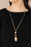 Paparazzi Necklace - Naturally Essential - Brown