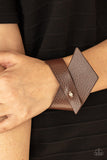Paparazzi Bracelet - PIECE Offering - Brown