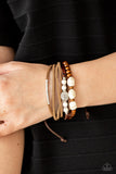 Paparazzi Bracelet - Act Natural - White