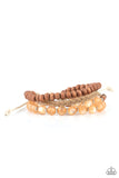 Paparazzi Bracelet - Down HOMESPUN - Orange