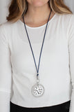 Paparazzi Necklace - CORD-inated Effort - Blue