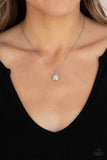 Paparazzi Necklace - Undeniably Demure - White