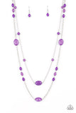 Paparazzi Necklace - Day Trip Delights - Purple