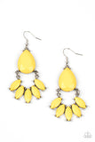 Paparazzi Earring - POWERHOUSE Call - Yellow