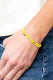 Paparazzi Bracelet - Basecamp Boyfriend - Yellow