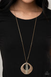 Paparazzi Necklace - State of the ARTISAN - Gold