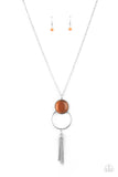 Paparazzi Necklace - Nice To GLOW You - Orange