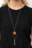Paparazzi Necklace - Nice To GLOW You - Orange