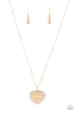 Paparazzi Necklace - The Real Boss - Gold