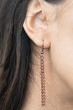 Paparazzi Necklace - Living The Mom Life - Copper