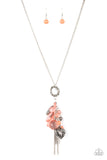 Paparazzi Necklace - AMOR to Love - Orange