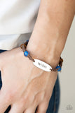Paparazzi Bracelet - WISH This Way - Blue