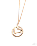 Paparazzi Necklace - Positively Perfect - Gold