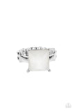 Paparazzi Ring - Ready For My Coronation - White
