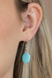 Paparazzi Necklace - Seashore Spa - Blue
