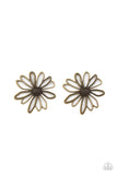 Paparazzi Earring - Artisan Arbor - Brass