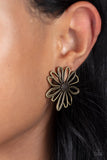 Paparazzi Earring - Artisan Arbor - Brass