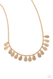 Paparazzi Necklace - Eastern CHIME Zone - Gold