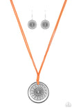 Paparazzi Necklace - One MANDALA Show - Orange