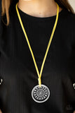 Paparazzi Necklace - One MANDALA Show - Yellow