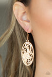 Paparazzi Earring - High Tide Terrace - Gold
