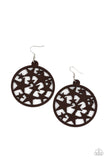 Paparazzi Earring - Cosmic Paradise - Brown