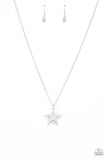 Paparazzi Necklace - American Anthem - White