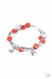 Paparazzi Bracelet - Terrazzo Territory - Red