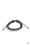 Paparazzi Bracelet - Bronco Brawler - Black