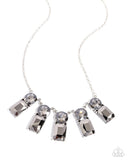 Paparazzi Necklace - Celestial Royal - Silver