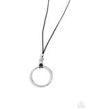 Paparazzi Necklace - BLING Into Focus - Black