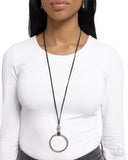 Paparazzi Necklace - BLING Into Focus - Black