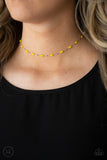 Paparazzi Necklace - Urban Expo - Yellow