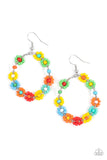 Paparazzi Earring - Festively Flower Child - Multi