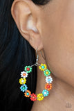 Paparazzi Earring - Festively Flower Child - Multi