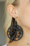 Paparazzi Earring - Cosmic Paradise - Black
