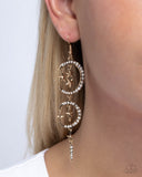 Paparazzi Earring PREORDER - Celestial Cascade - Gold