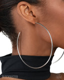 Paparazzi Earring - Colossal Couture - Silver