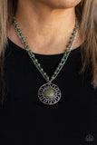 Paparazzi Necklace - Sahara Suburb - Green