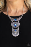 Paparazzi Necklace - Lunar Enchantment - Blue