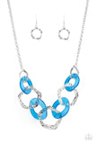 Paparazzi Necklace - Urban Circus - Blue