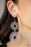 Paparazzi Earring - Regal Roulette - Pink