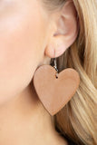 Paparazzi Earring - Country Crush - Brown