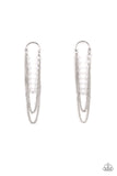 Paparazzi Earring - Vintage VIP - White