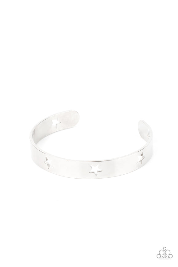 Paparazzi Bracelet - American Girl Glamour - Silver