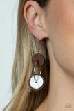 Paparazzi Earring - Artisanal Aesthetic - White